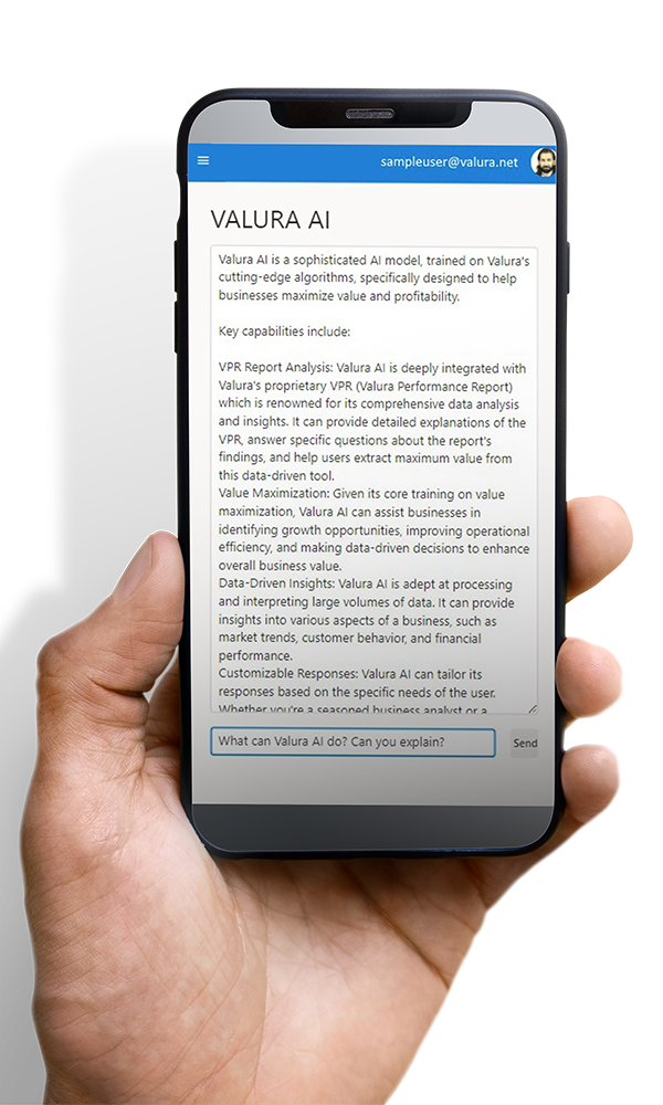 image VALURA App Mockup